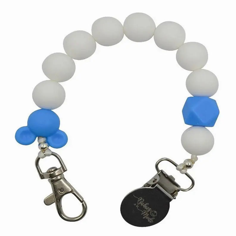 Pacifier Clip Babies a la Mode