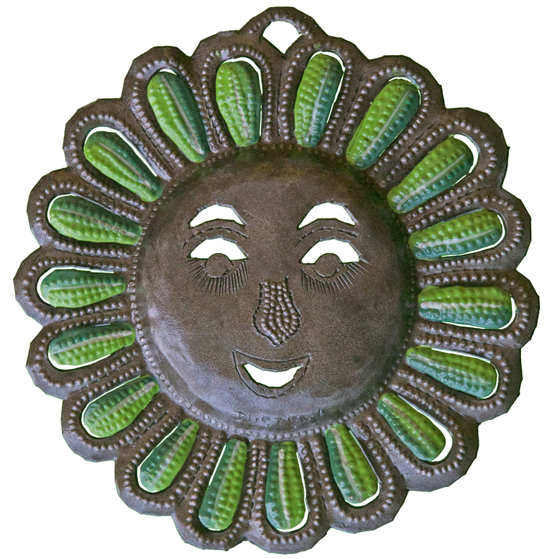 Painted Green Sun Le Primitif Galleries