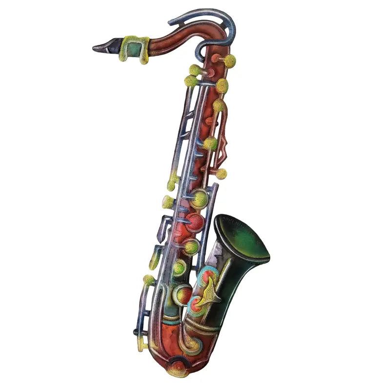 Painted Saxophone Le Primitif Galleries