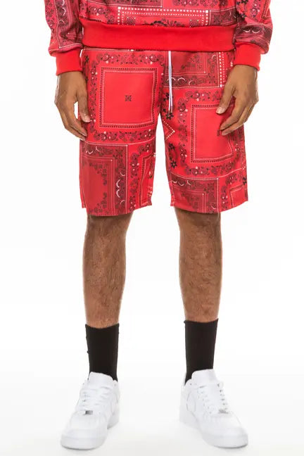 Paisley All Over Print Shorts WEIV