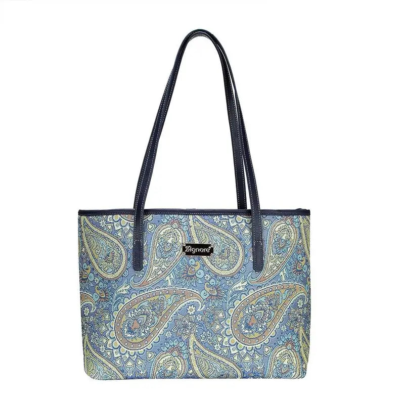 Paisley College/Shoulder Tote Bag Signare USA