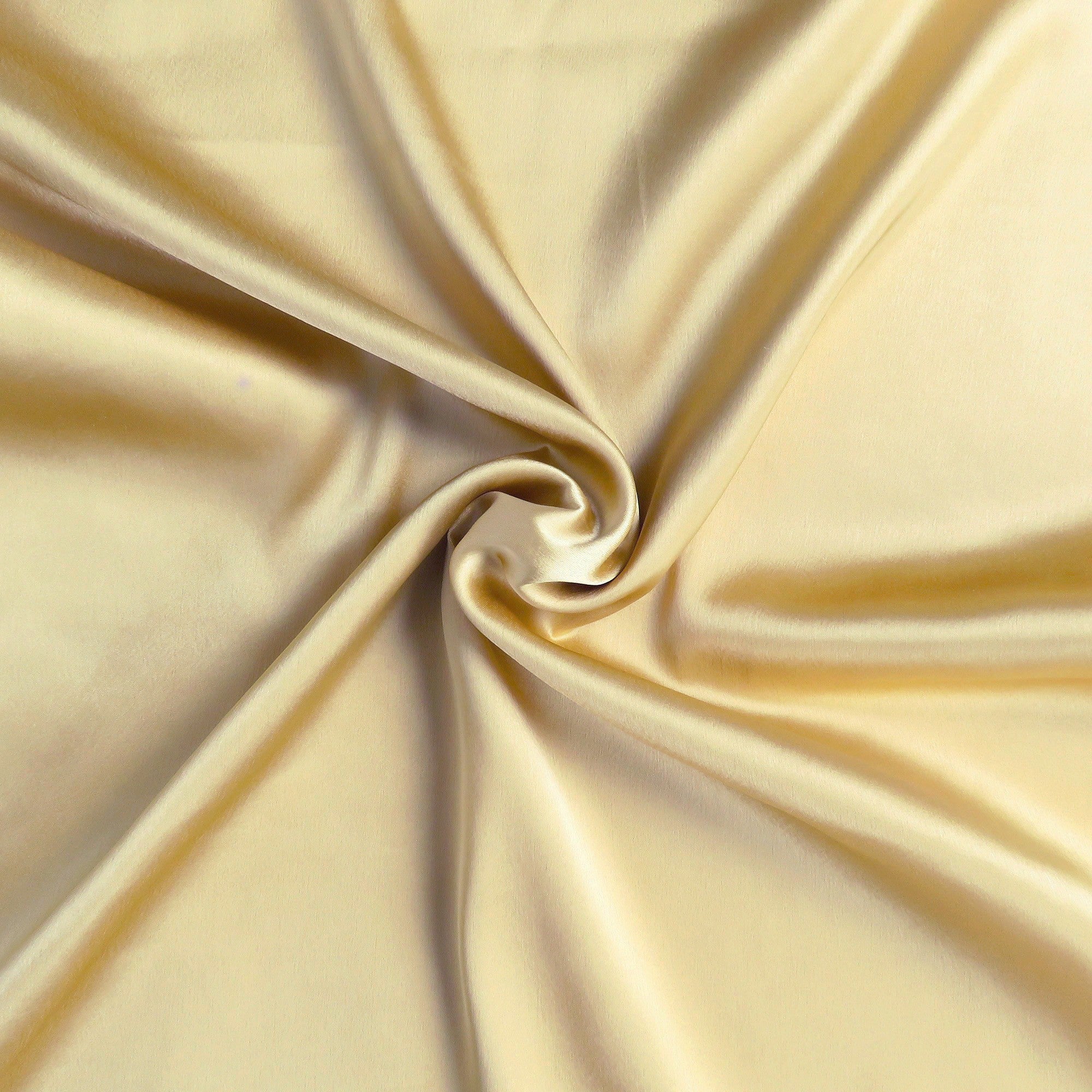 Pale Yellow Dreamy Set Of 2 Silky Satin Standard Pillowcases Homeroots Bed & Bath