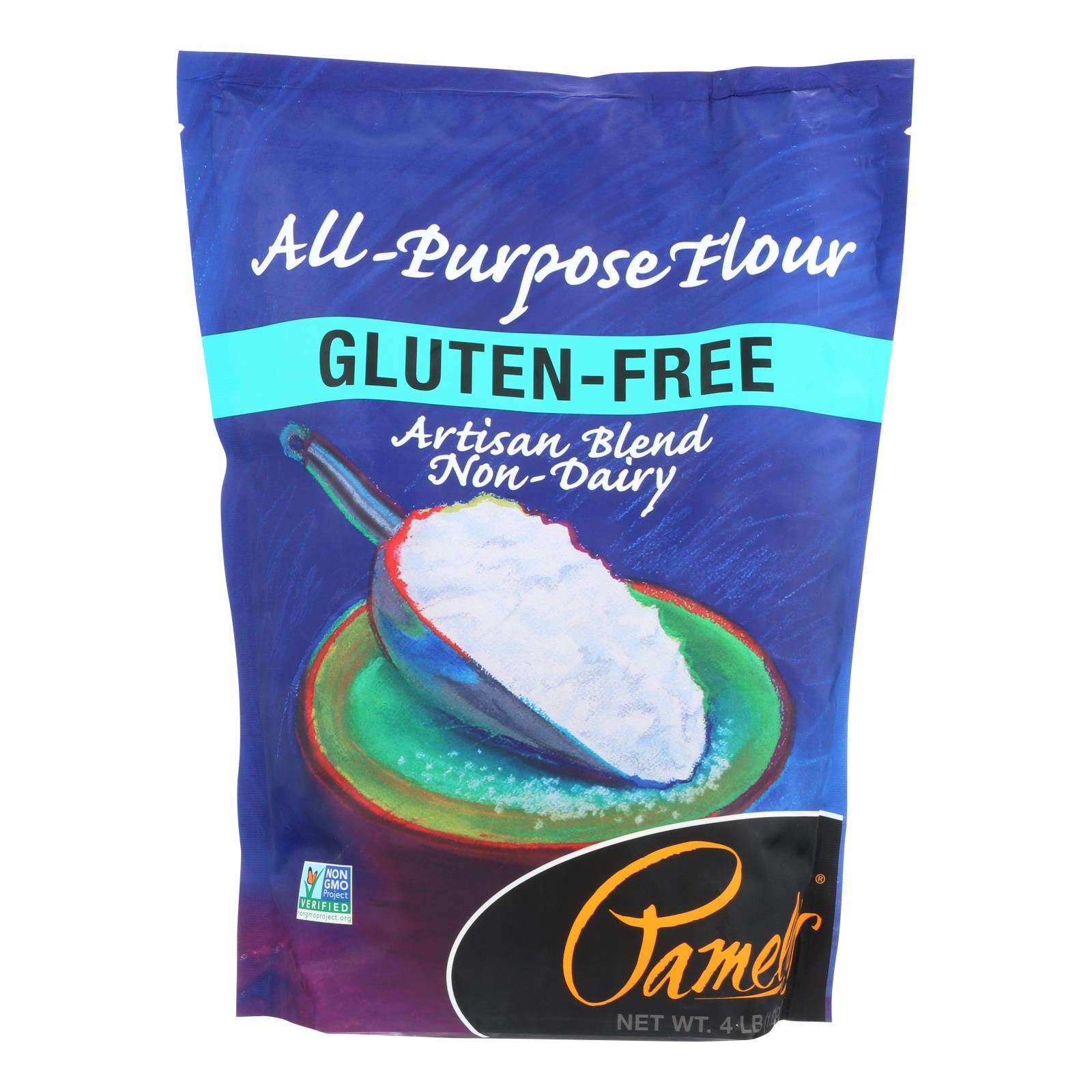 Pamela's Products - All-purpose Artisan Blend - Flour - Case Of 3 - 4 Lb. Pamela's Products