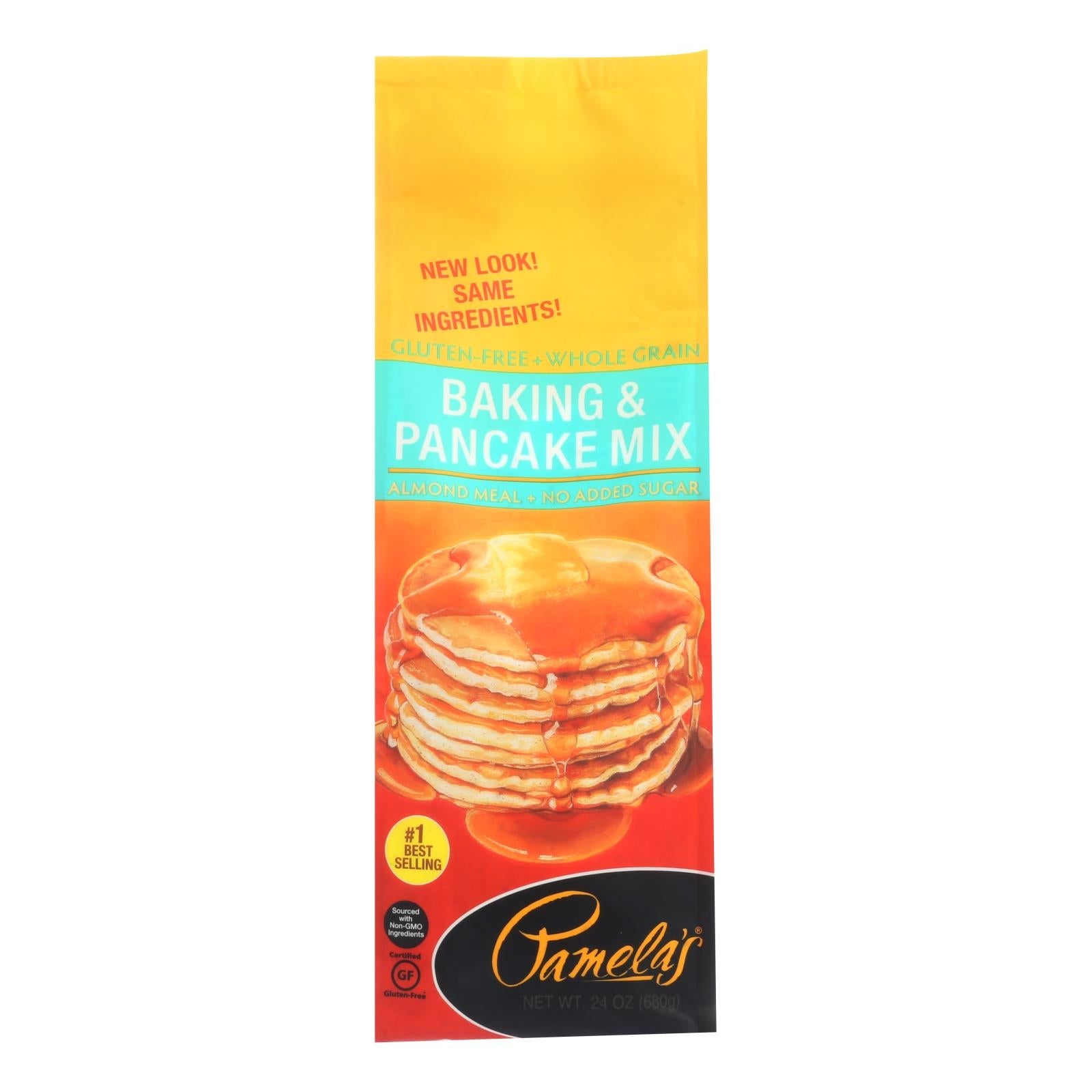 Pamela's Products - Baking And Pancake Mix - Wheat And Gluten Free - Case Of 6 - 24 Oz. Pamela's Products