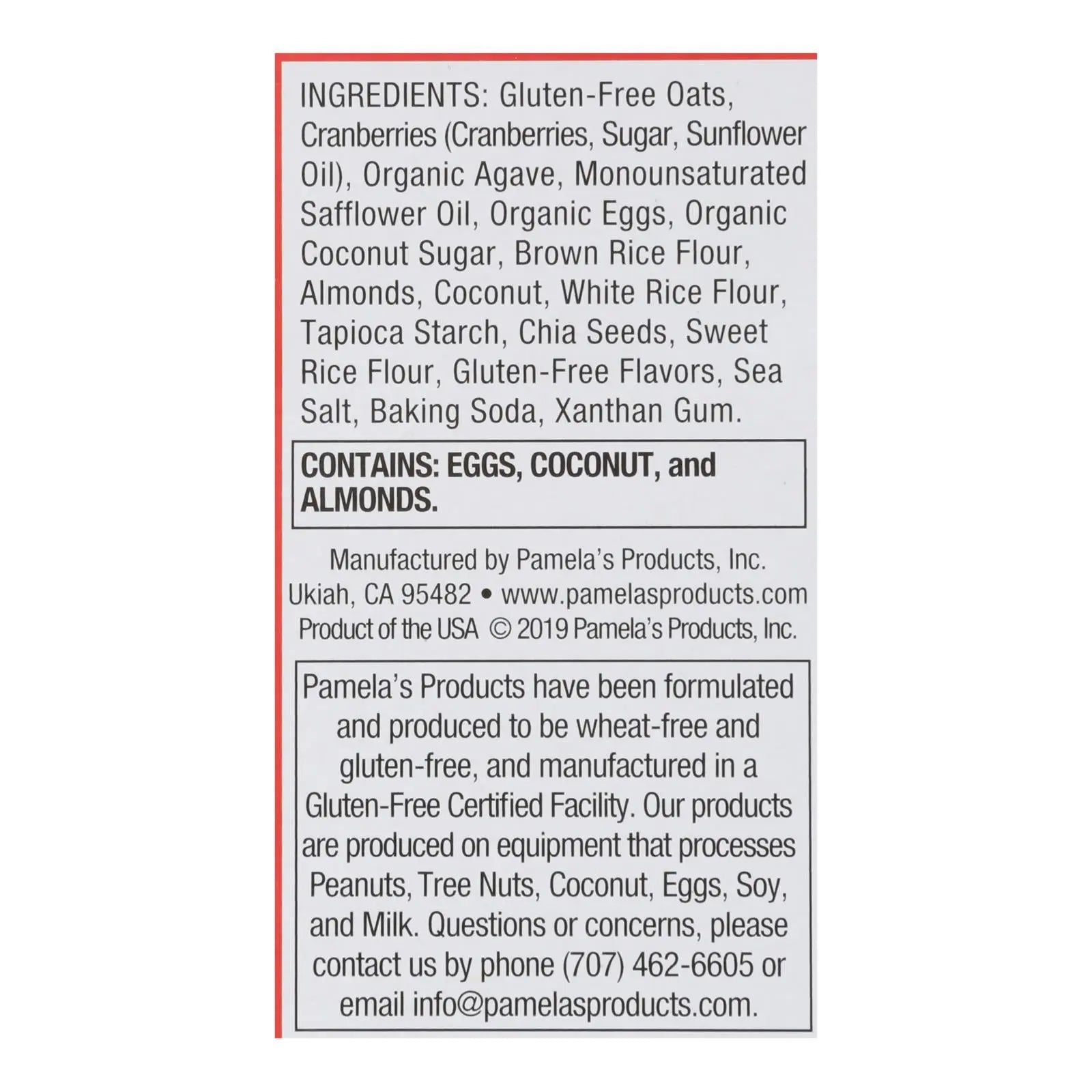 Pamela's Products - Oat Chocolate Chip Whenever Bars - Peanut Butter - Case Of 6 - 1.41 Oz. Pamela's Products