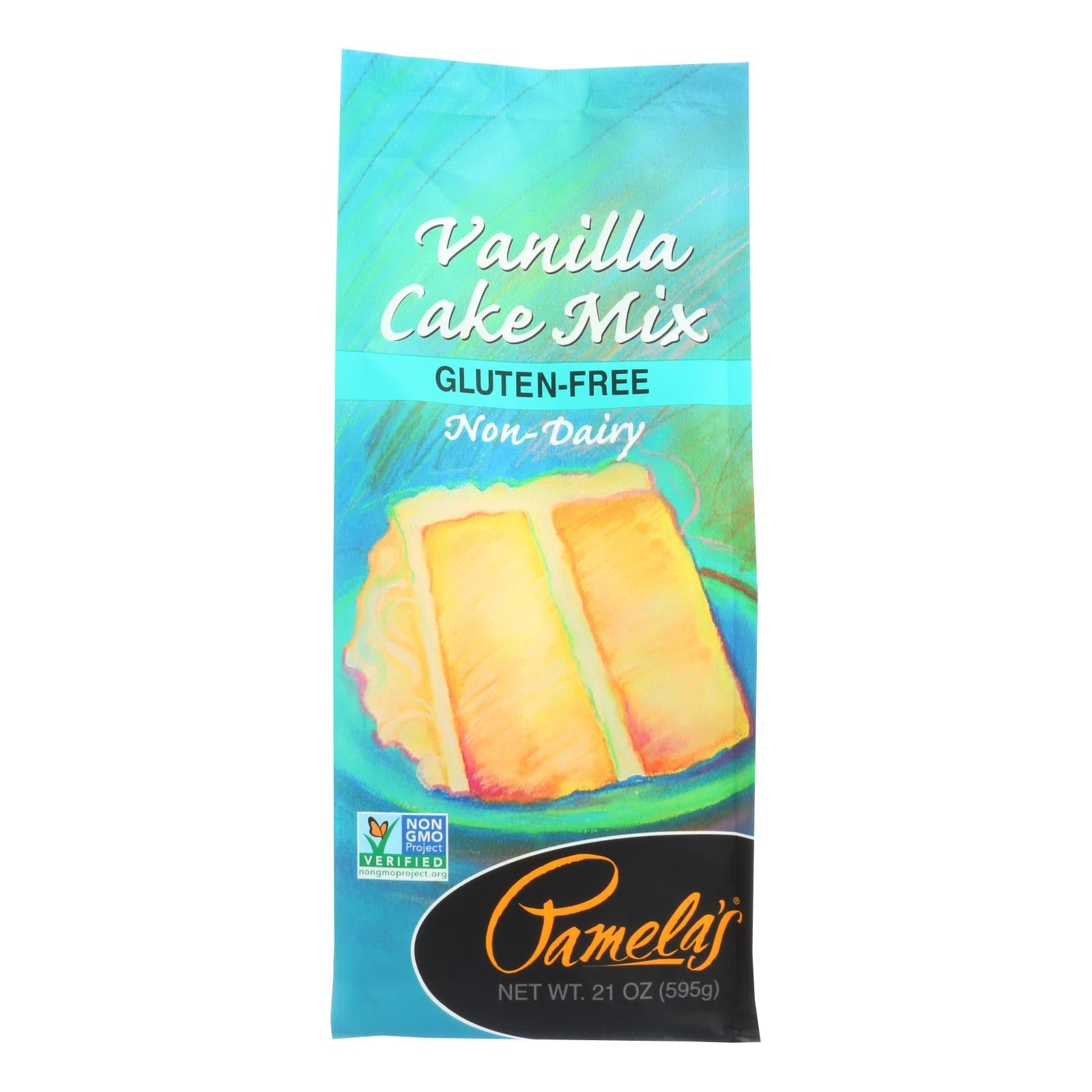 Pamela's Products - Vanilla Cake - Mix - Case Of 6 - 21 Oz. Pamela's Products