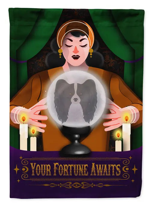 Papillon Halloween Garden Flag Caroline's Treasures