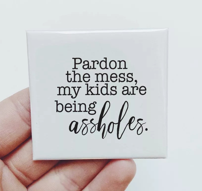 Pardon The Mess My Kids Are Being Assholes Sassper Goods