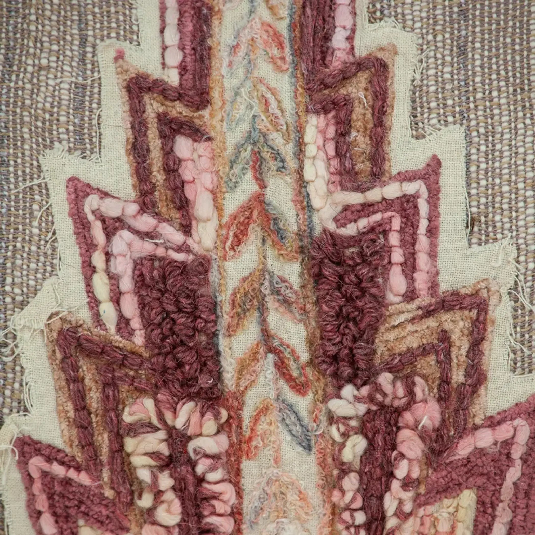 Parkland Collection Adara Accent Multicolor Pillow Cover With Poly Insert Parkland Collection