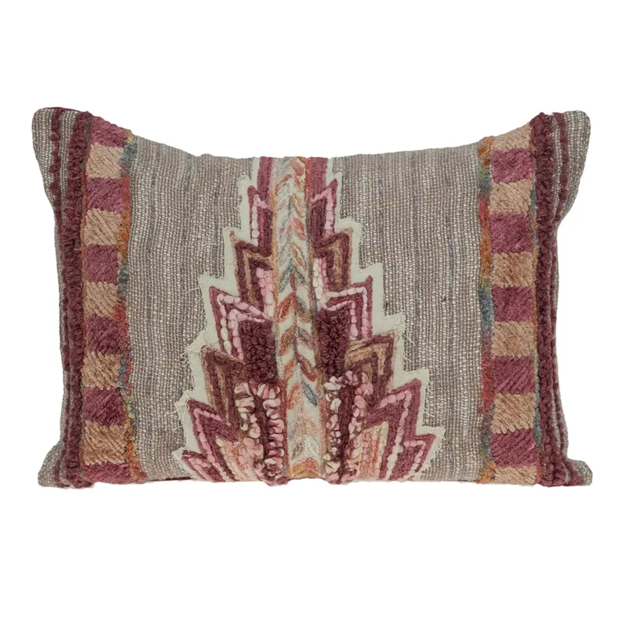 Parkland Collection Adara Accent Multicolor Pillow Cover With Poly Insert Parkland Collection