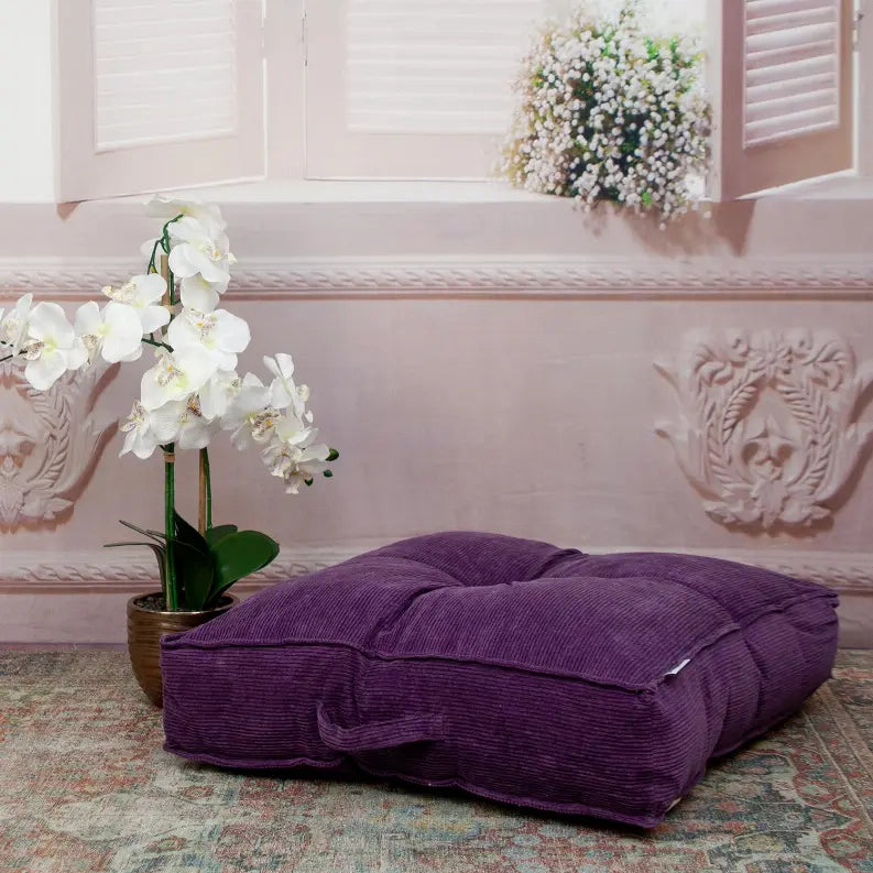 Parkland Collection Alena Transitional Floor Pillow Parkland Collection