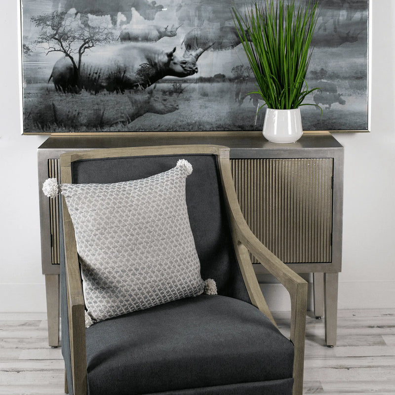 Parkland Collection Allegro Transitional Throw Pillow Parkland Collection
