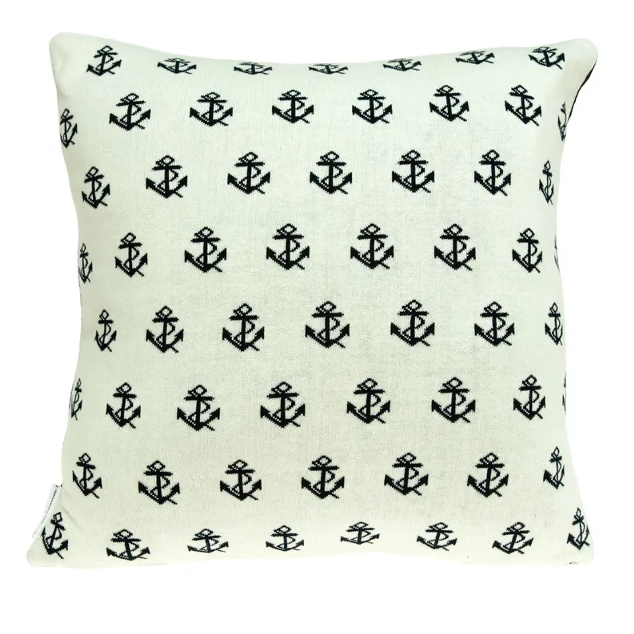 Parkland Collection Andrea Nautical Blue Throw Pillow Parkland Collection