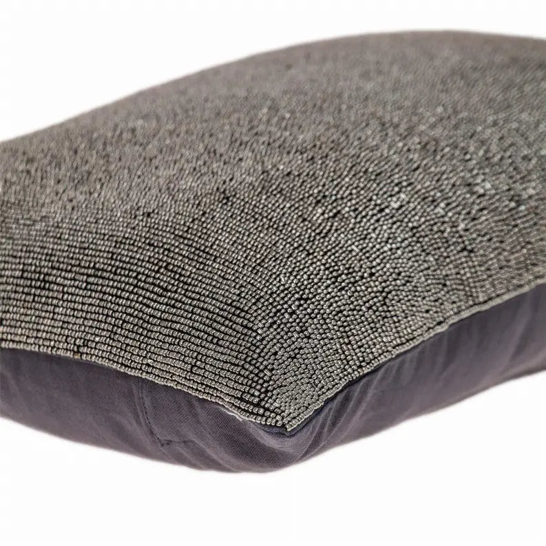 Parkland Collection Aster Transitional Beaded Throw Pillow Parkland Collection