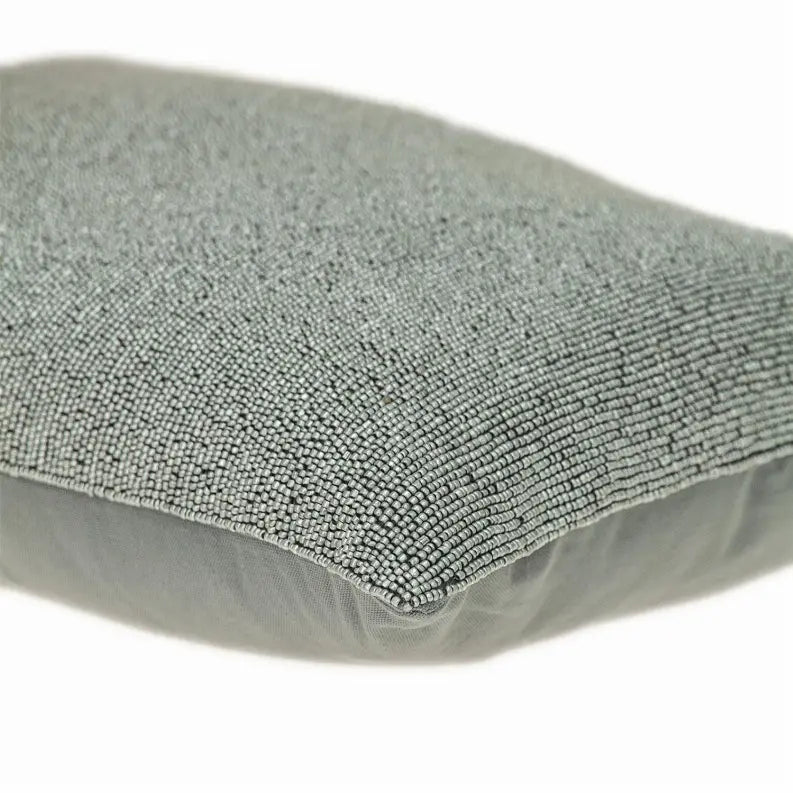 Parkland Collection Aster Transitional Beaded Throw Pillow Parkland Collection