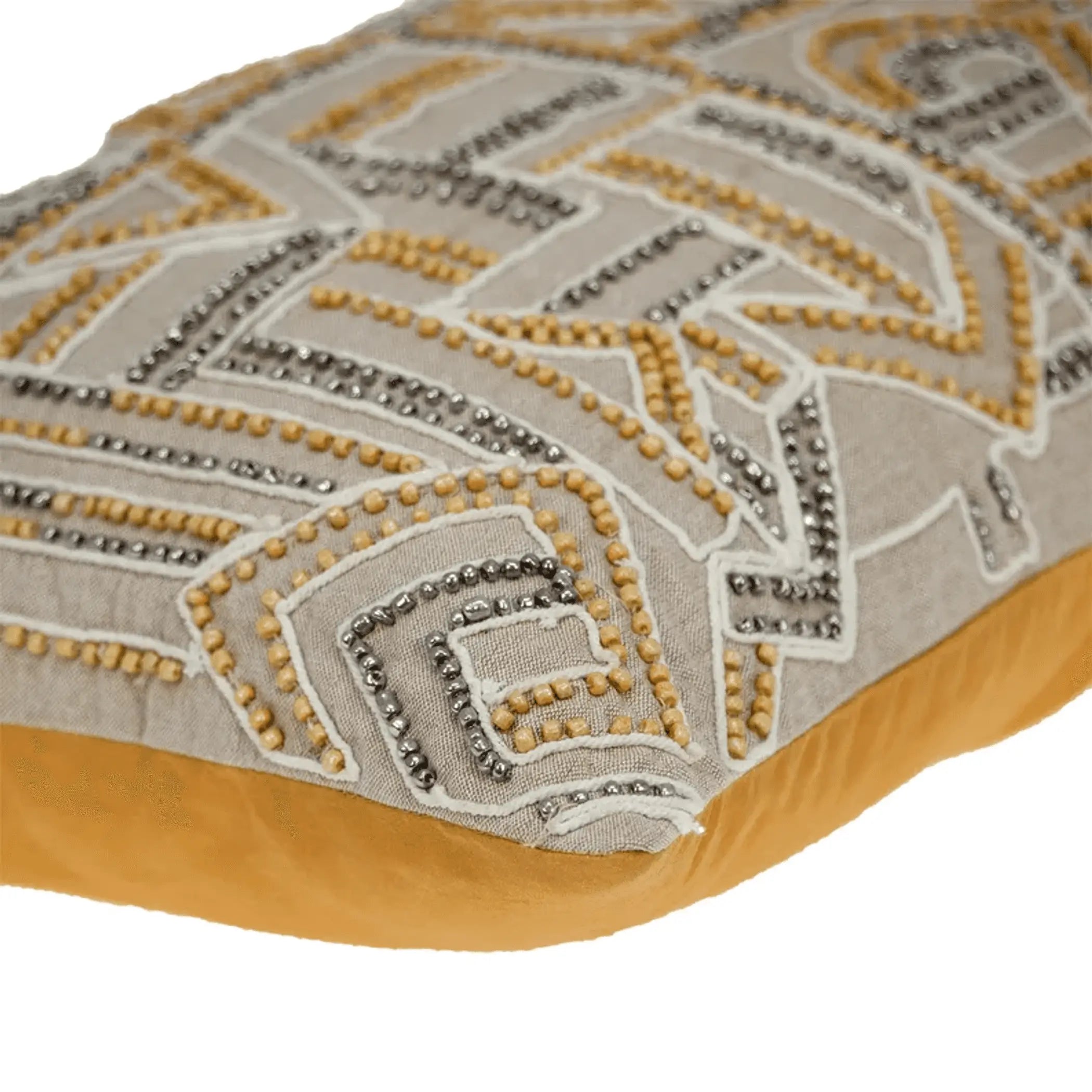 Parkland Collection Azar Contemporary Beige Pillow Cover With Poly Insert Parkland Collection