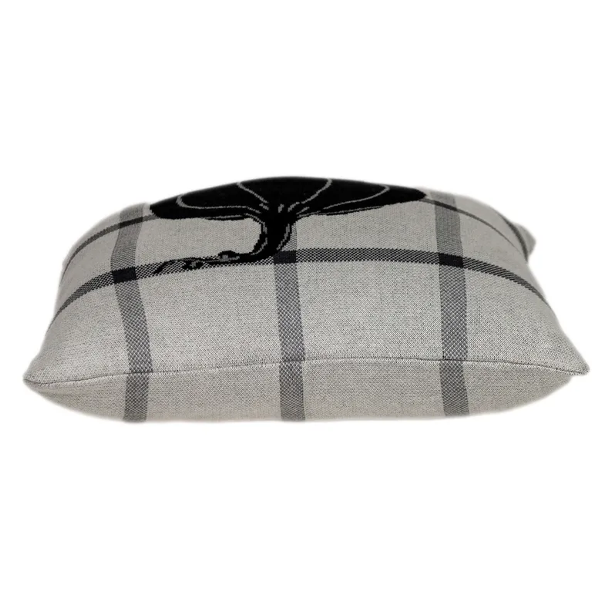 Parkland Collection Big Max Transitional Gray Throw Pillow Parkland Collection