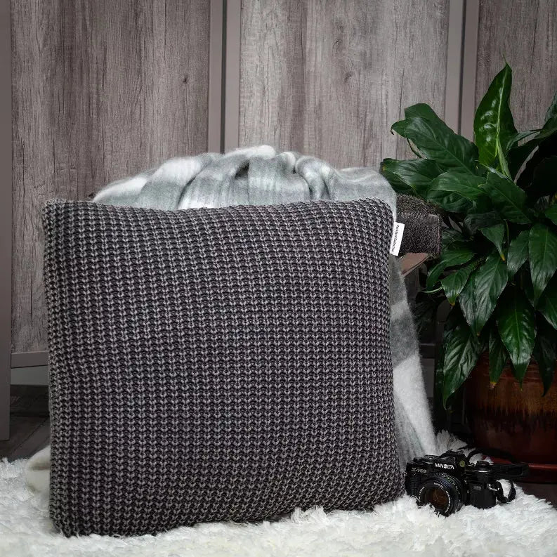 Parkland Collection Cabo Charcoal Throw Pillow Parkland Collection