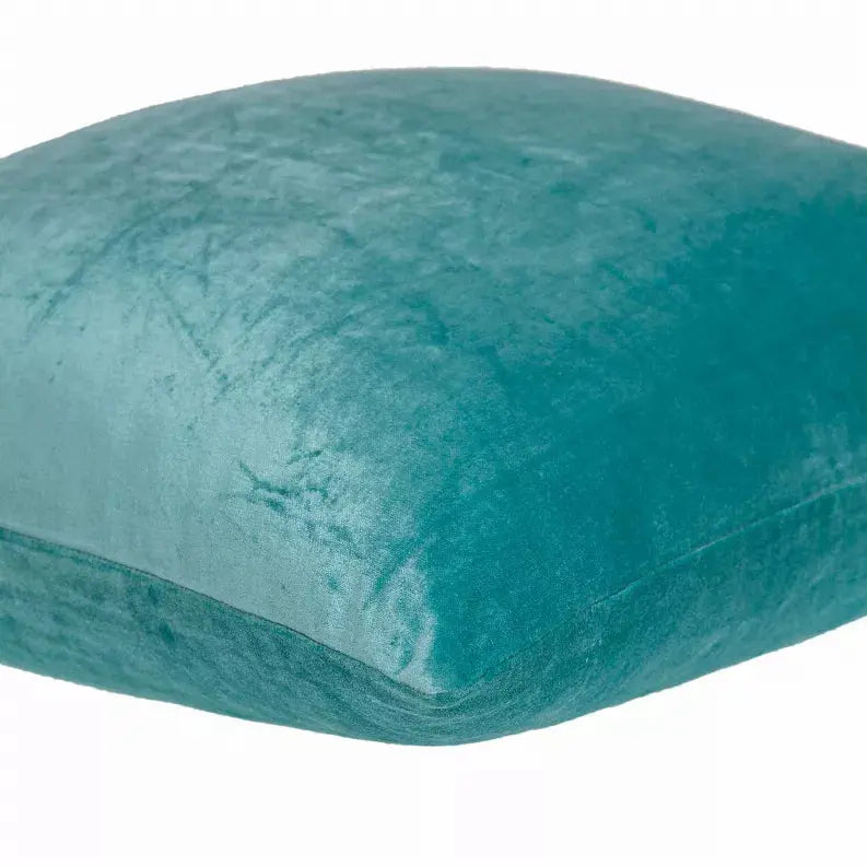 Parkland Collection Camila Aqua Solid Throw Pillow Parkland Collection