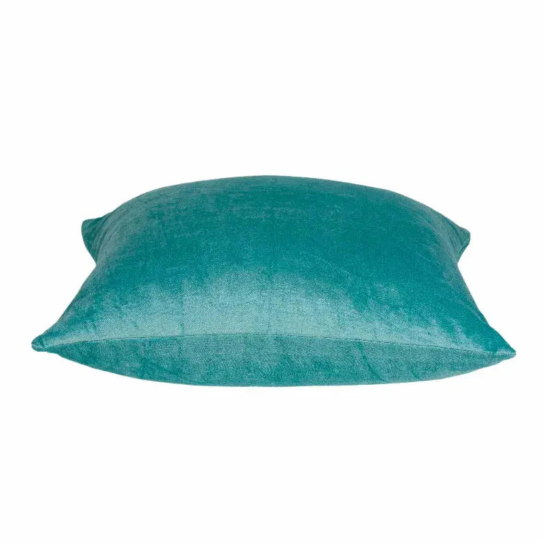 Parkland Collection Camila Aqua Solid Throw Pillow Parkland Collection
