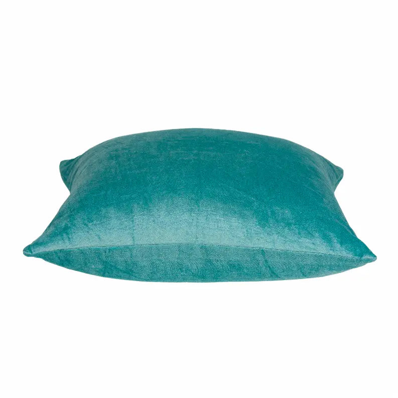 Parkland Collection Camila Aqua Solid Throw Pillow Parkland Collection
