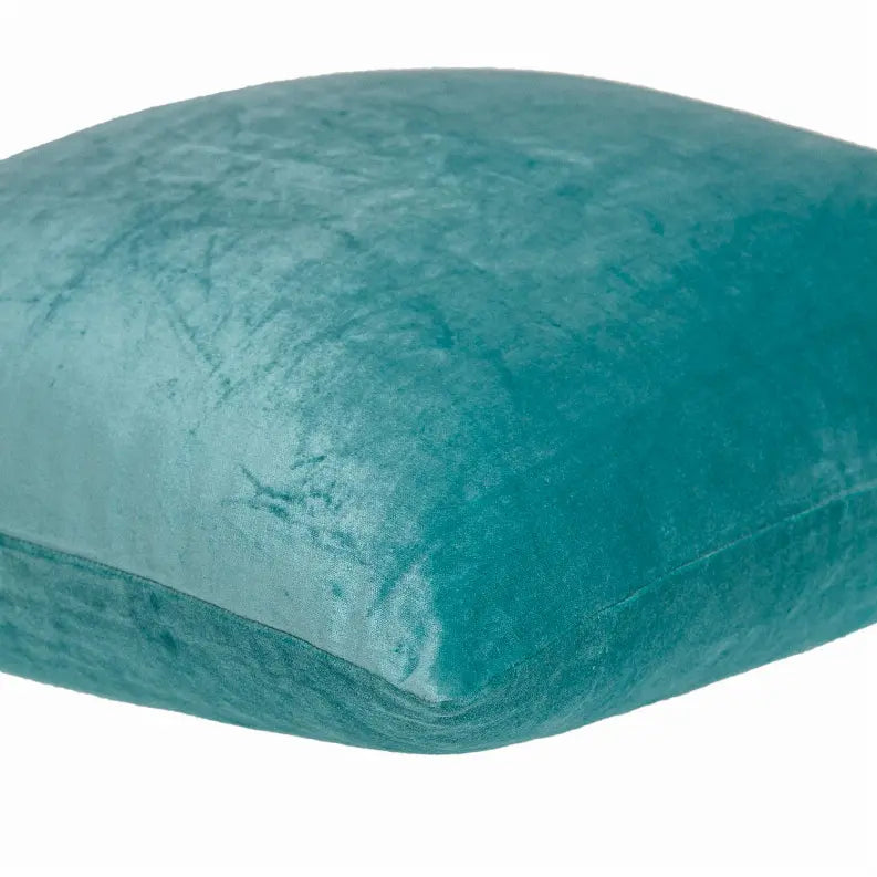 Parkland Collection Camila Aqua Solid Throw Pillow Parkland Collection