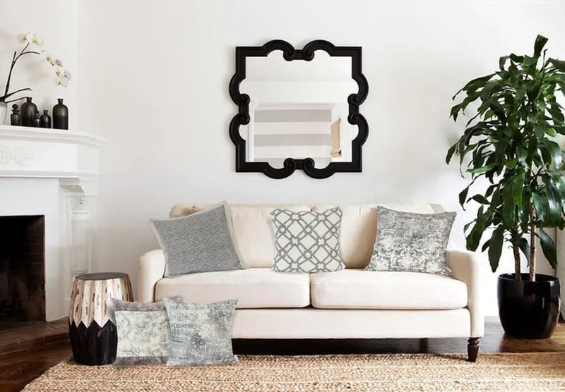 Parkland Collection Cora Beige Throw Pillow Parkland Collection
