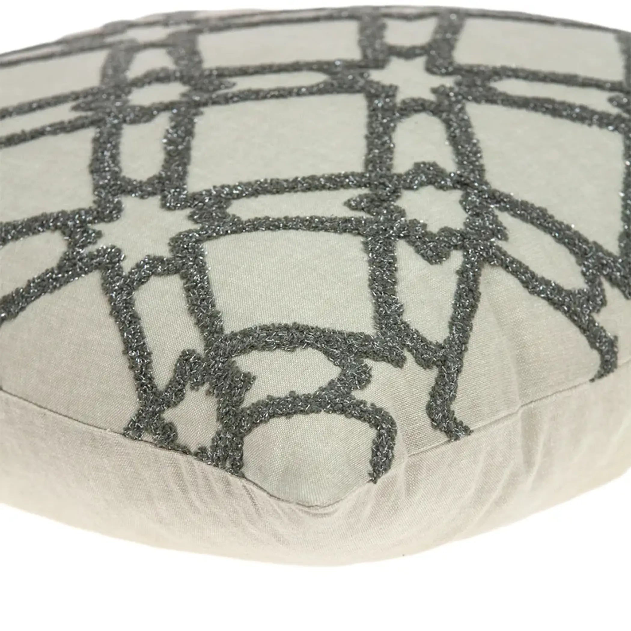 Parkland Collection Cora Beige Throw Pillow Parkland Collection