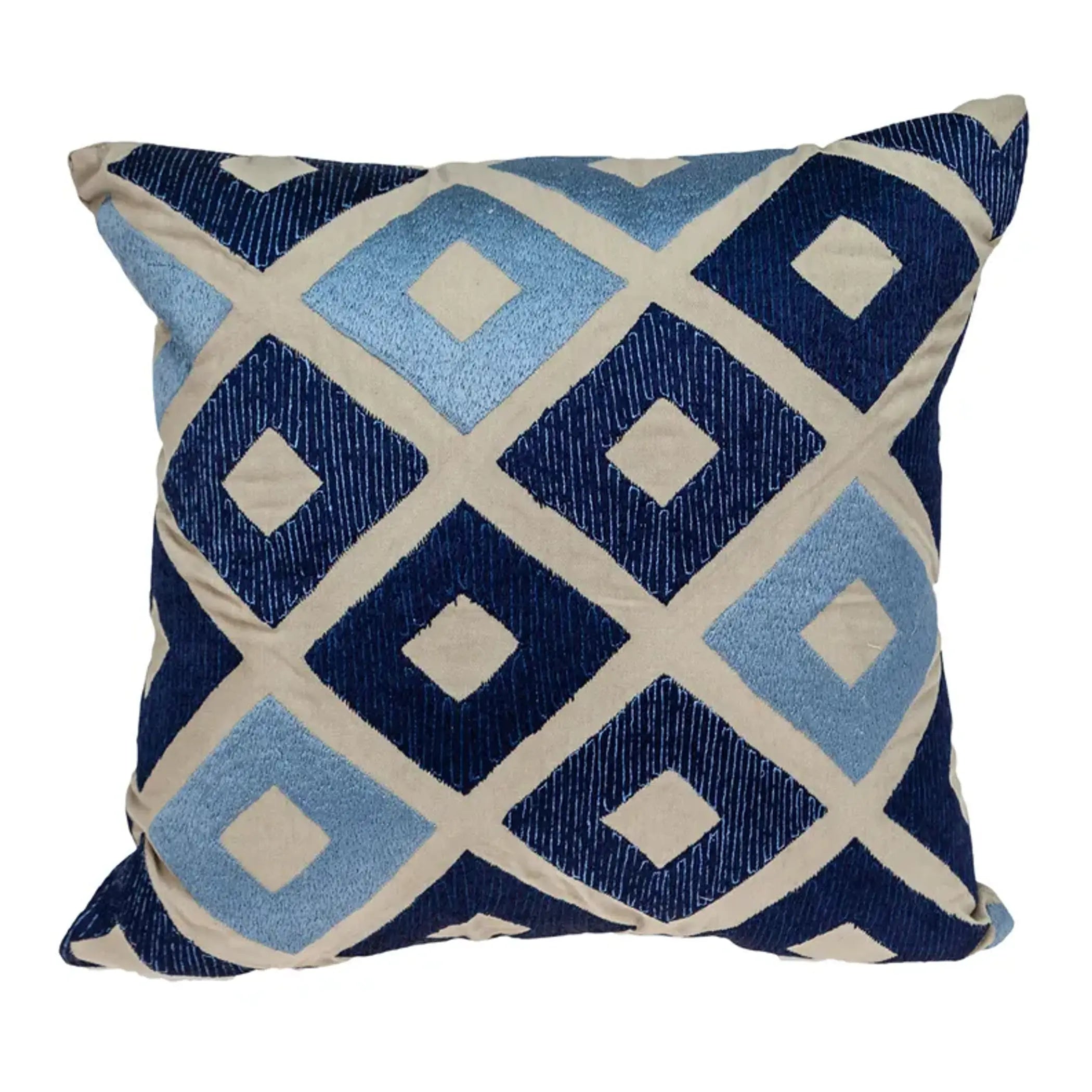 Parkland Collection Diyaa Transitional Beige Pillow Cover With Poly Insert Parkland Collection