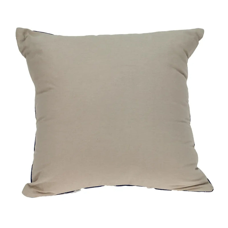 Parkland Collection Diyaa Transitional Beige Pillow Cover With Poly Insert Parkland Collection
