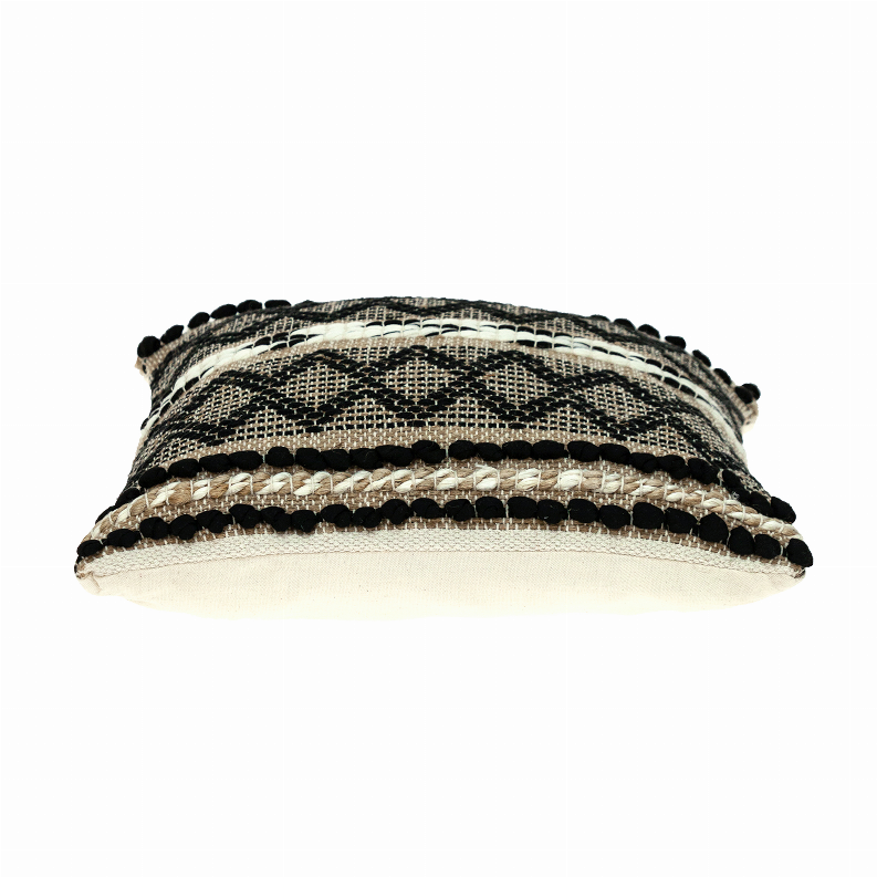 Parkland Collection Ezra Transitional Beige Throw Pillow Parkland Collection