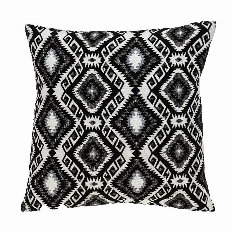 Parkland Collection Habib Transitional Black Throw Pillow Parkland Collection