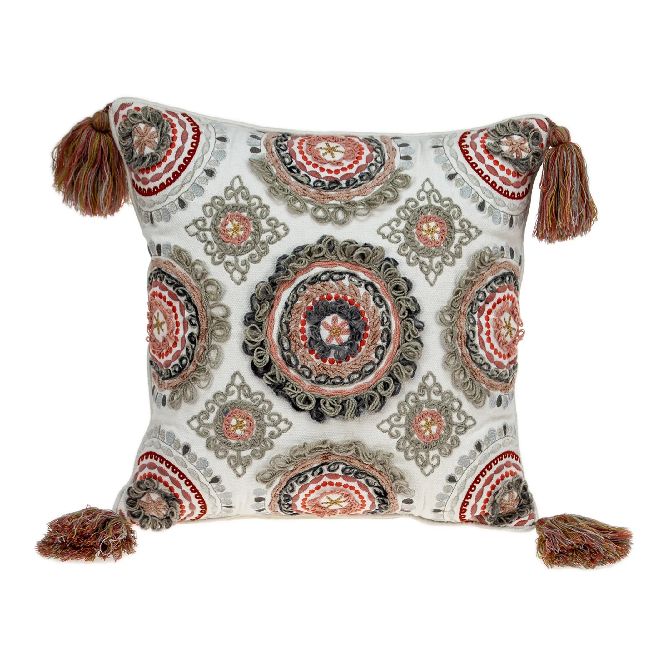 Parkland Collection Heather Transitional Pillow Cover With Poly Insert Parkland Collection