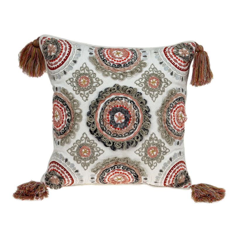 Parkland Collection Heather Transitional Pillow Cover With Poly Insert Parkland Collection