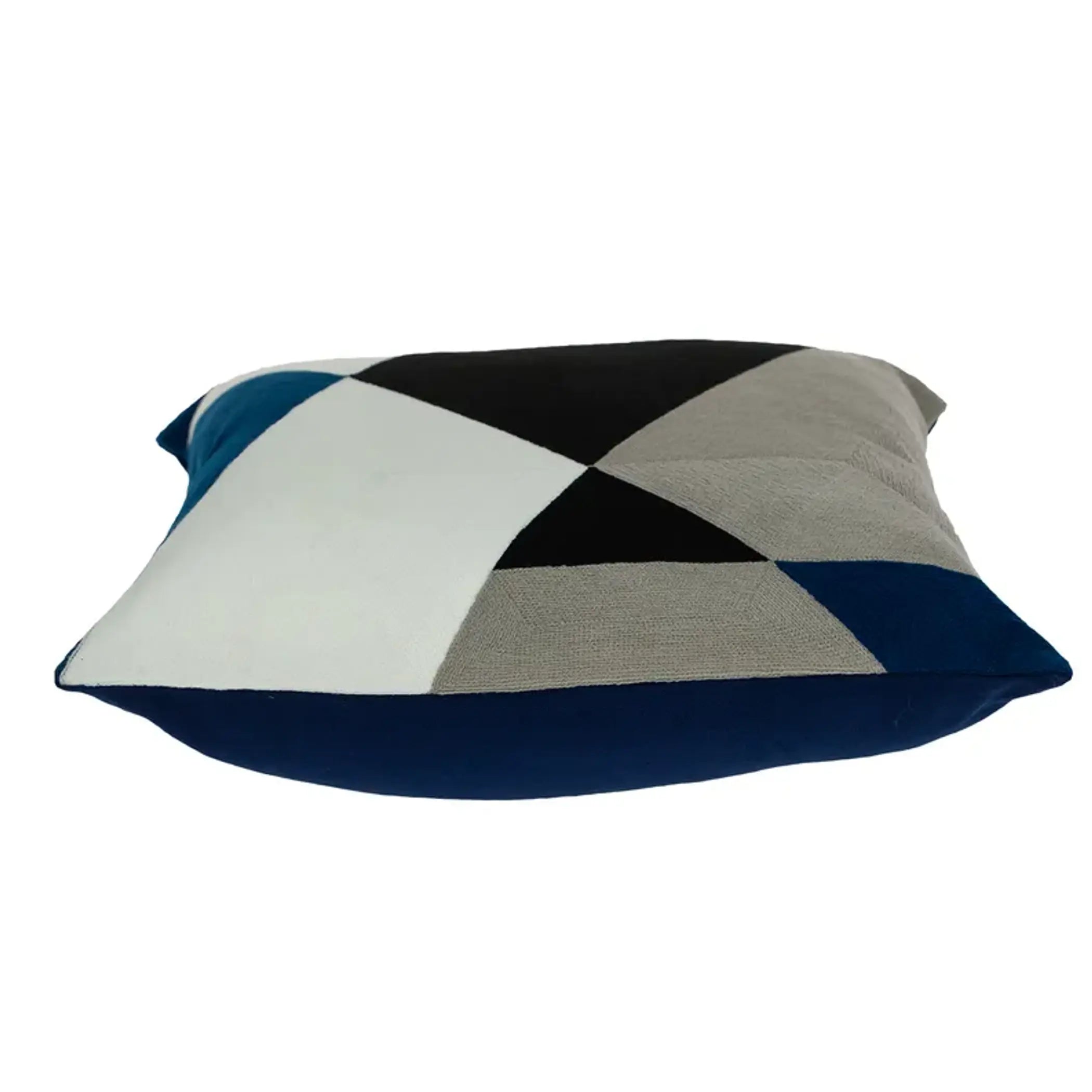 Parkland Collection Hexa Contemporary Multicolor Pillow Cover With Poly Insert Parkland Collection
