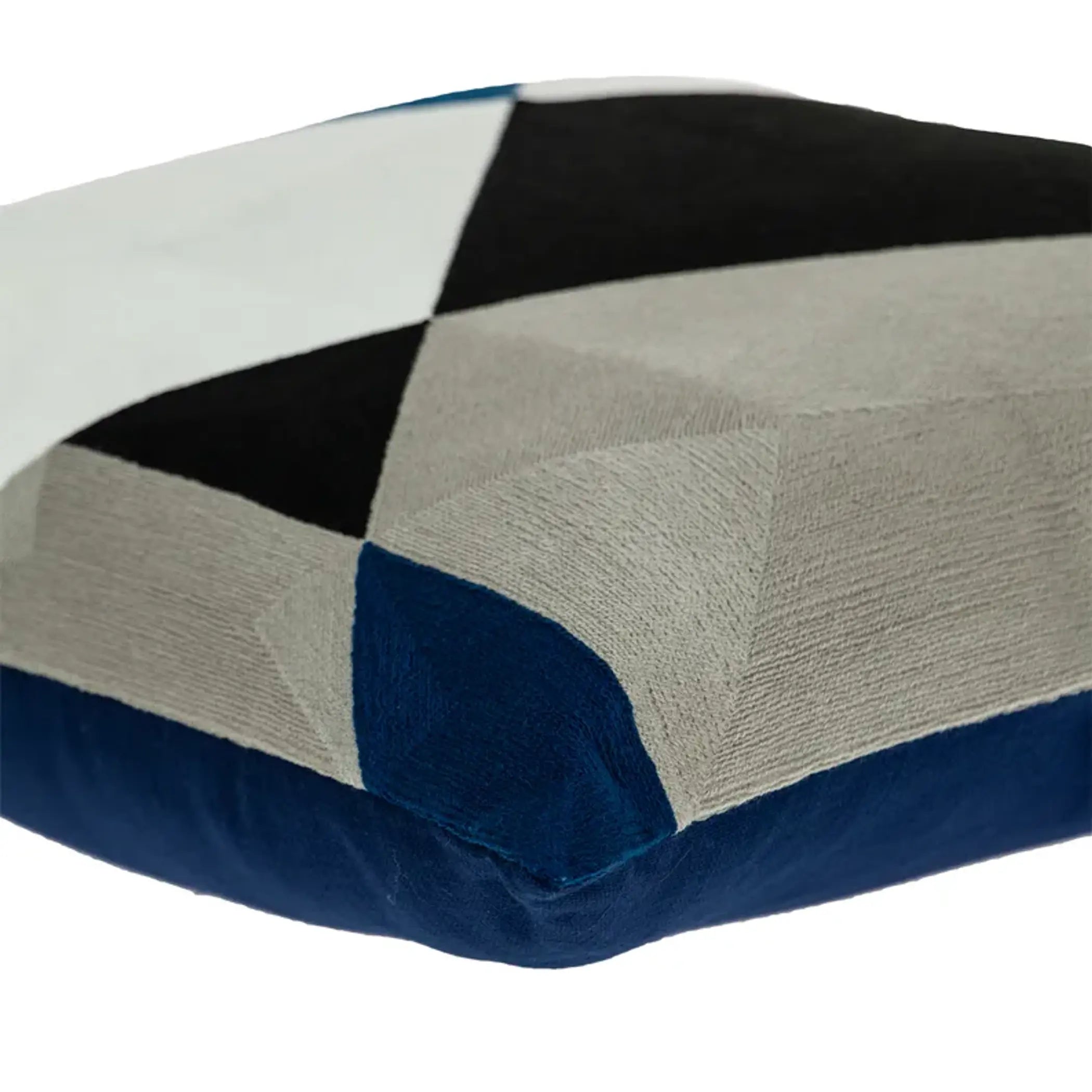 Parkland Collection Hexa Contemporary Multicolor Pillow Cover With Poly Insert Parkland Collection