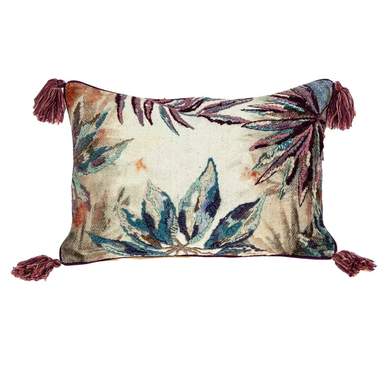 Parkland Collection Lydia Accent Multicolor Pillow Cover With Poly Insert Parkland Collection