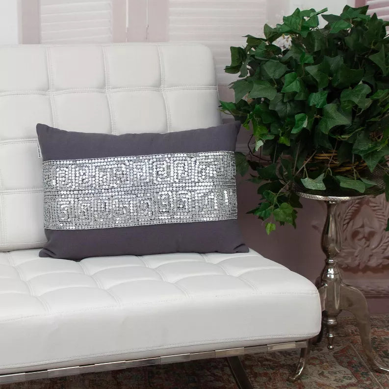 Parkland Collection Misty Transitional Throw Pillow Parkland Collection