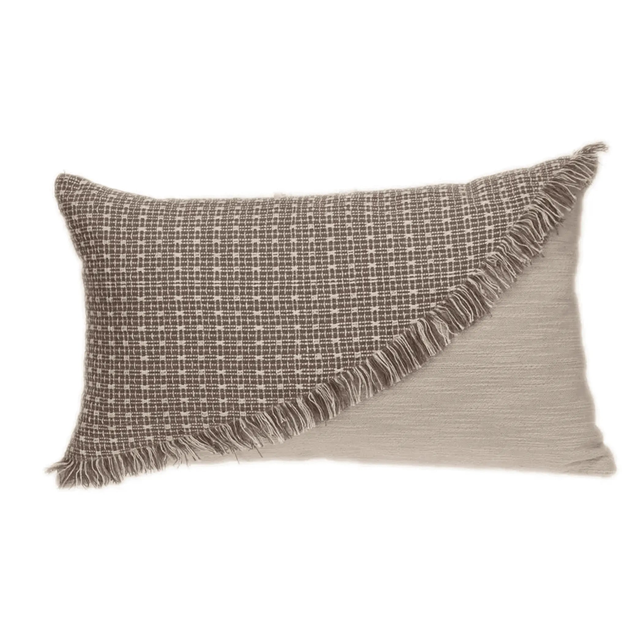 Parkland Collection Nirvana Transitional Beige Throw Pillow Parkland Collection