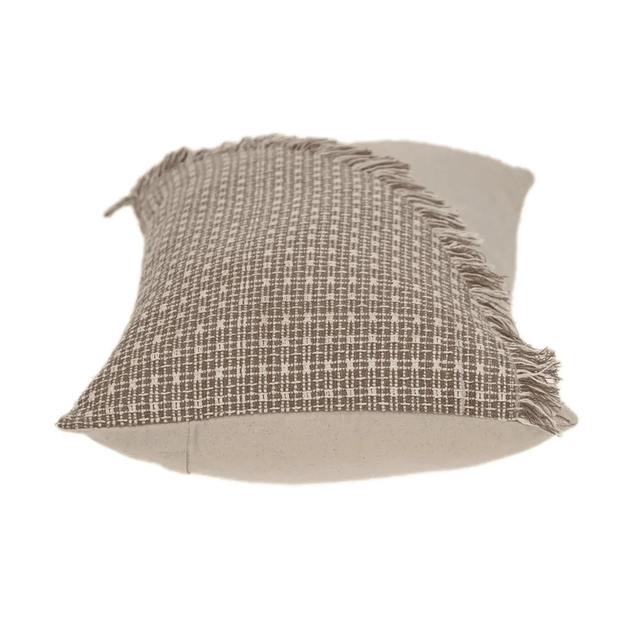 Parkland Collection Nirvana Transitional Beige Throw Pillow Parkland Collection