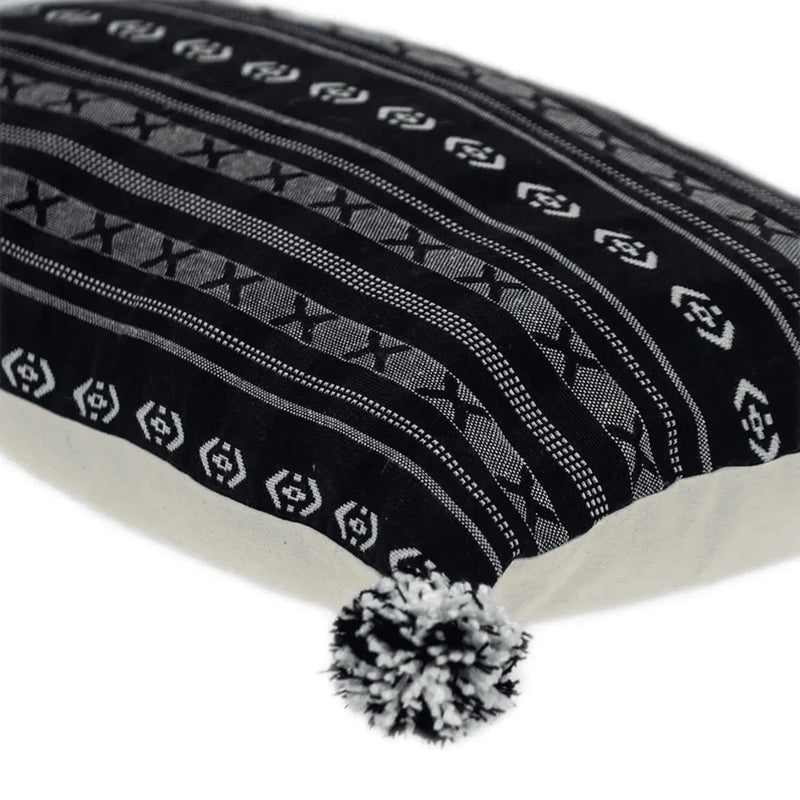 Parkland Collection Raven Transitional Black Throw Pillow Parkland Collection