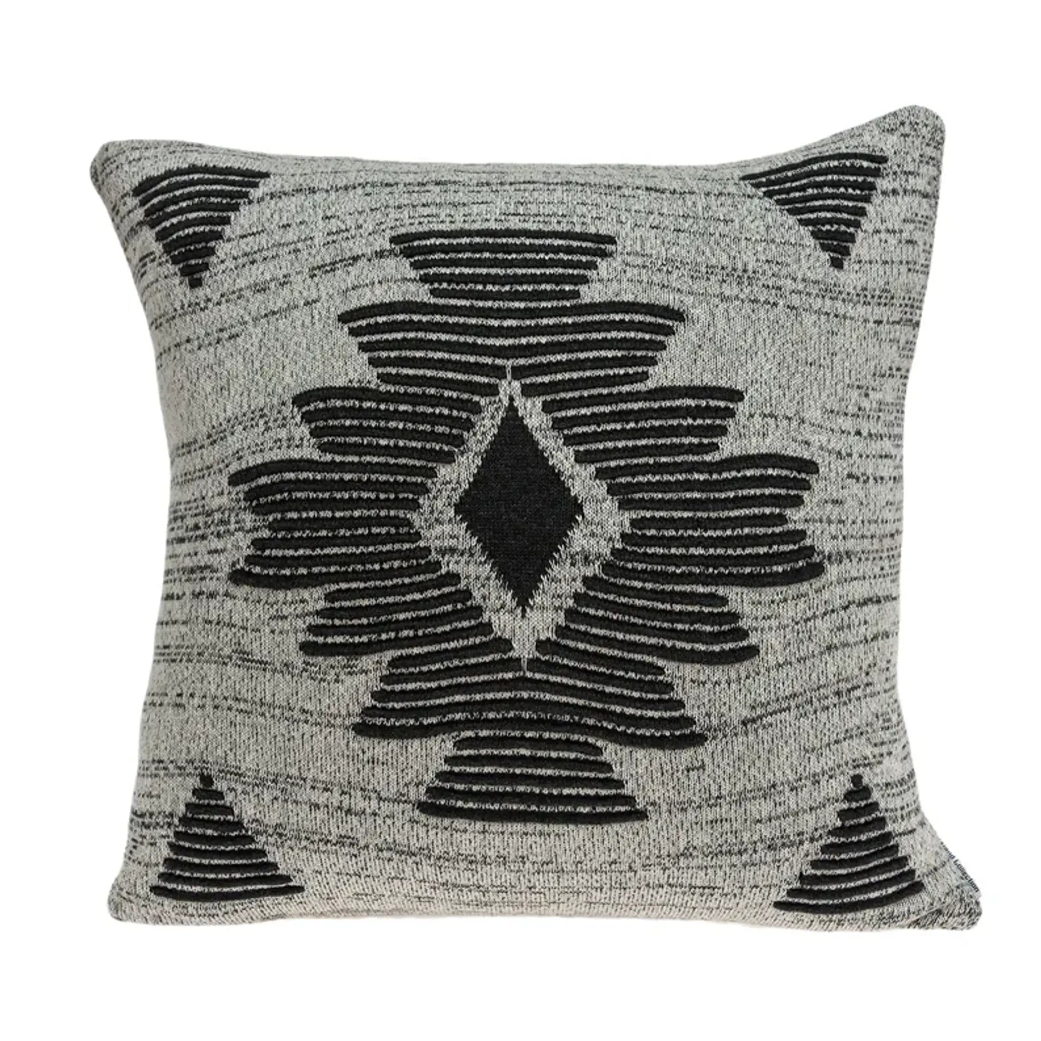 Parkland Collection Shosa Southwest Gray Throw Pillow Parkland Collection
