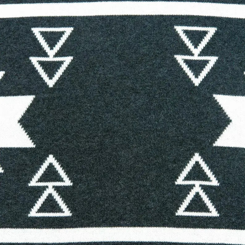 Parkland Collection Sioux Southwest Black Throw Pillow Parkland Collection