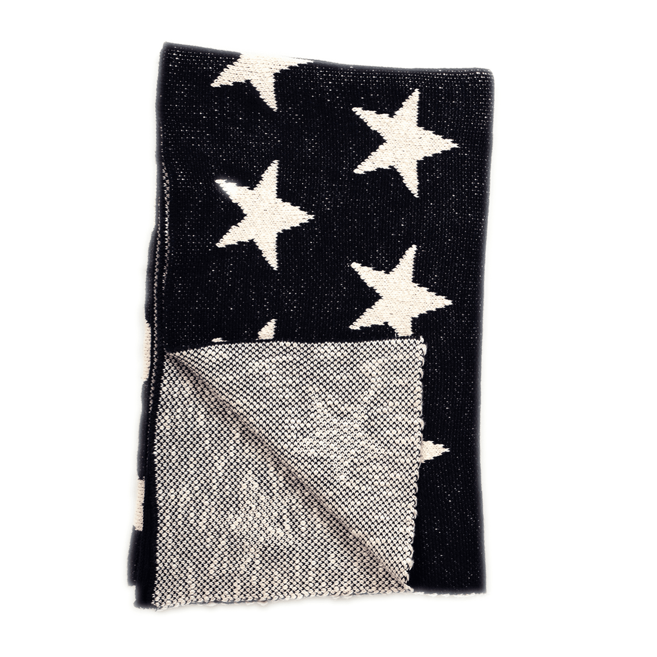 Parkland Collection Starry Starry Night Transitional KNITTED 32" X 40" Baby Blanket Parkland Collection