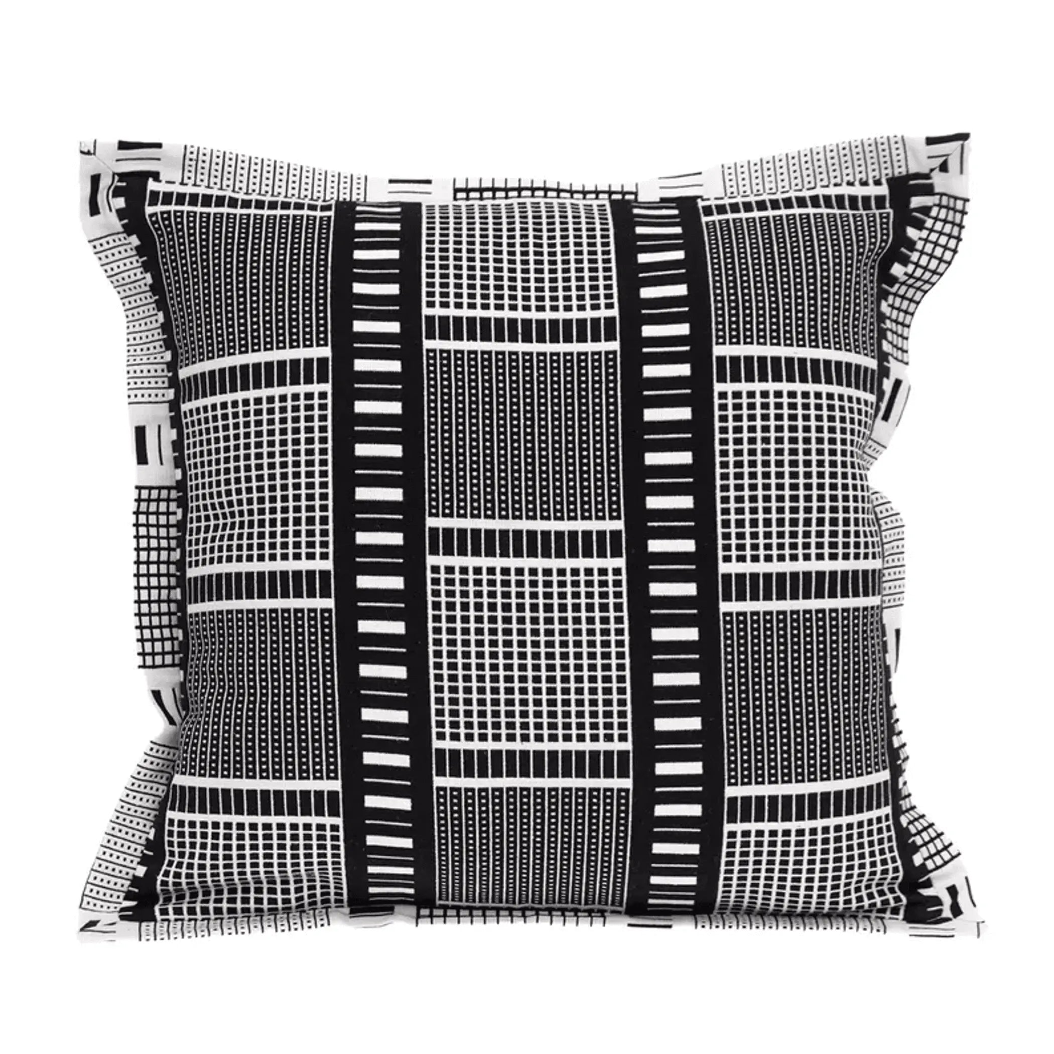 Parkland Collection Tamara Transitional Black Throw Pillow Parkland Collection