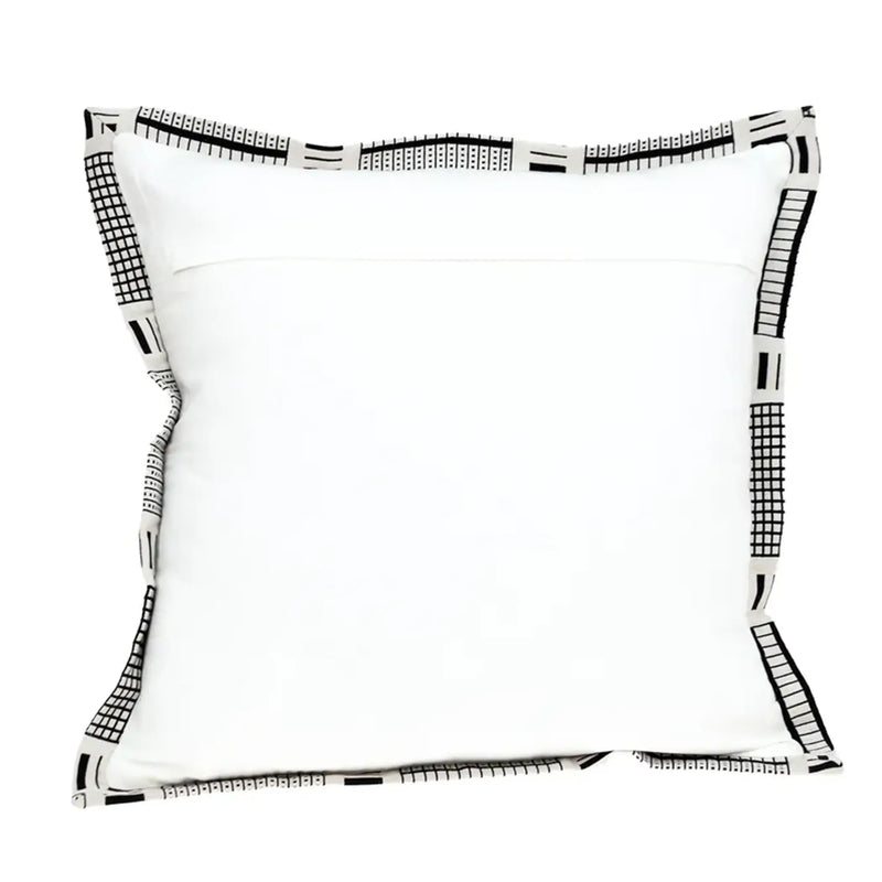 Parkland Collection Tamara Transitional Black Throw Pillow Parkland Collection