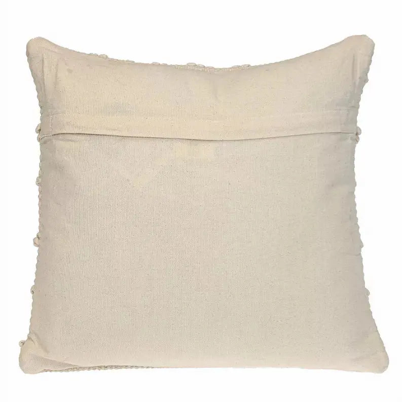 Parkland Collection Transitional Geometric Off-White 20" x 20" Pillow Parkland Collection