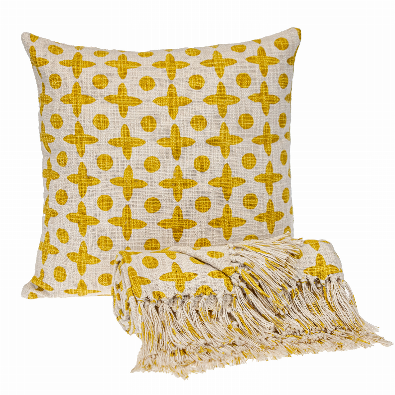 Parkland Collection Transitional Print Square 18" x 18" Pillow Parkland Collection