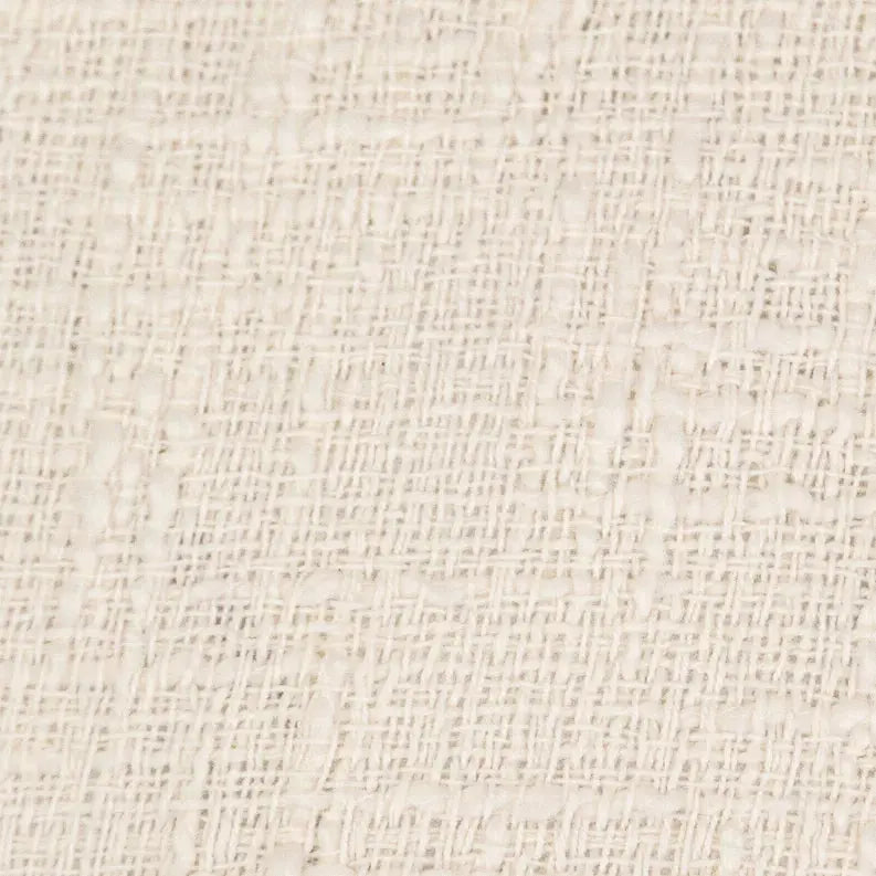 Parkland Collection Transitional Solid White Round 18" x 18" Pillow Parkland Collection