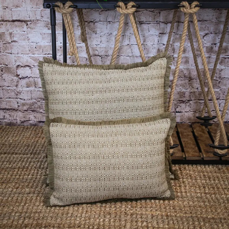 Parkland Collection Transitional Stripes Rectangle 14" x 20" Pillow Parkland Collection